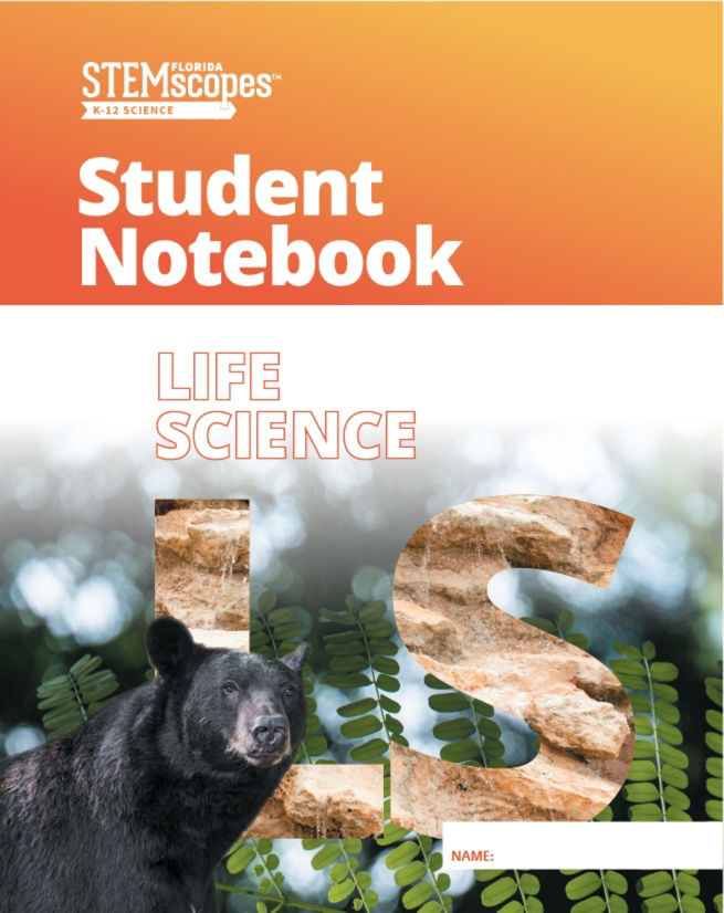 Life Science — Student Notebook |  Click to enlarge