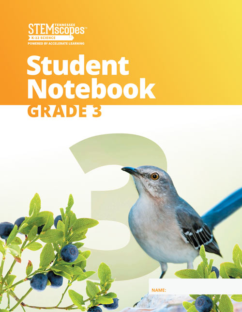 Grade 3 - Student Notebook |  Click to enlarge