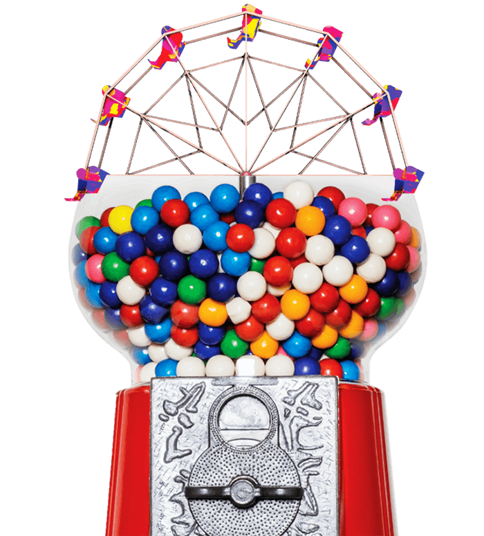 Ferris Wheel Carnival Gumball
