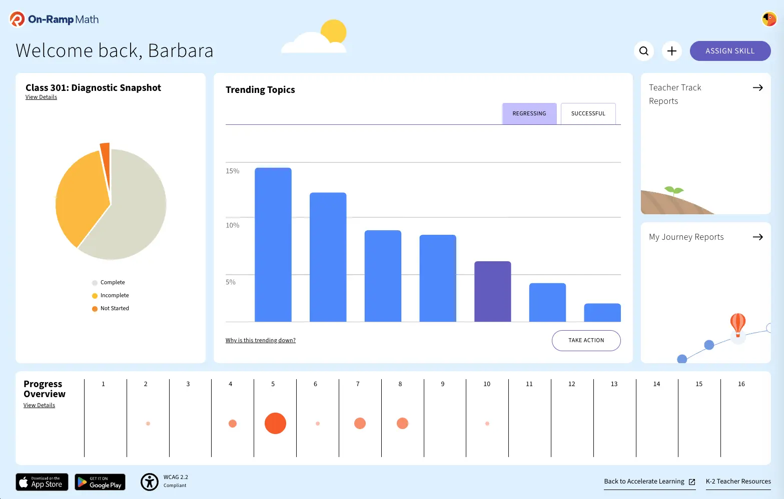 Teacher Dashboard — Teacher Dashboard