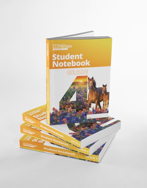 Grade 4 - Student Notebook |  Click to enlarge